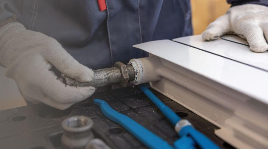 Professional water heater repair services in Woolrich, PA